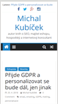 Mobile Screenshot of michalkubicek.cz